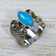 Chalcedony 925 Sterling Silver Ring (SJWR-1502)