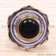 Black Onyx 925 Sterling Silver Ring (SJWR-151) Black Onyx 925 Sterling Silver Ring (SJWR-151)