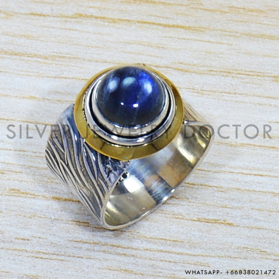 Labradorite 925 Sterling Silver Ring (SJWR-1512)