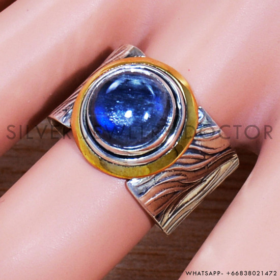Labradorite 925 Sterling Silver Ring (SJWR-1512)