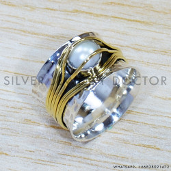 Pearl 925 Sterling Silver Ring (SJWR-1513)