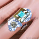 Turquoise 925 Sterling Silver Ring (SJWR-1516)