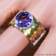 Amethyst 925 Sterling Silver Ring (SJWR-1521)