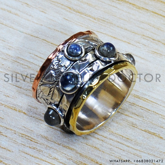 Labradorite 925 Sterling Silver Ring (SJWR-1525)
