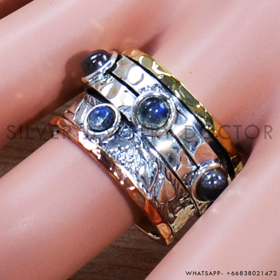 Labradorite 925 Sterling Silver Ring (SJWR-1525)