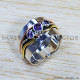 Amethyst 925 Sterling Silver Ring (SJWR-1529)