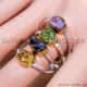 Peridot 925 Sterling Silver Ring (SJWR-1533) Peridot 925 Sterling Silver Ring (SJWR-1533)