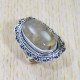 925 Sterling Silver Handmade Jewelry Golden Rutile Gemstone Ring SJWR-1534