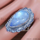 Rainbow Moonstone 925 Sterling Silver Ring (SJWR-1540) Rainbow Moonstone 925 Sterling Silver Ring (SJWR-1540)