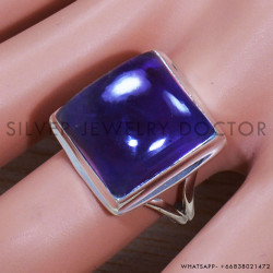 Amethyst 925 Sterling Silver Ring (SJWR-1549)