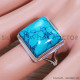 Turquoise 925 Sterling Silver Ring (SJWR-1553)
