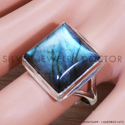 Labradorite 925 Sterling Silver Ring (SJWR-1558)