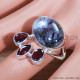 Black Rutile 925 Sterling Silver Ring (SJWR-1568)
