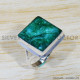 Emerald 925 Sterling Silver Ring (SJWR-1570)