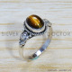 Tiger Eye 925 Sterling Silver Ring (SJWR-1578) Tiger Eye 925 Sterling Silver Ring (SJWR-1578)