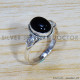 Black Onyx 925 Sterling Silver Ring (SJWR-1581) Black Onyx 925 Sterling Silver Ring (SJWR-1581)