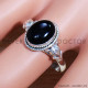 Black Onyx 925 Sterling Silver Ring (SJWR-1581) Black Onyx 925 Sterling Silver Ring (SJWR-1581)
