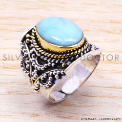 Turquoise 925 Sterling Silver Ring (SJWR-161)