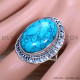 Turquoise 925 Sterling Silver Ring (SJWR-1614) Turquoise 925 Sterling Silver Ring (SJWR-1614)