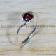 Garnet 925 Sterling Silver Ring (SJWR-1625) Garnet 925 Sterling Silver Ring (SJWR-1625)