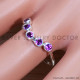 Garnet 925 Sterling Silver Ring (SJWR-1638) Garnet 925 Sterling Silver Ring (SJWR-1638)
