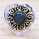 Labradorite 925 Sterling Silver Ring (SJWR-164) Labradorite 925 Sterling Silver Ring (SJWR-164)