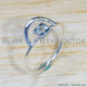 Blue Topaz 925 Sterling Silver Ring (SJWR-1647) Blue Topaz 925 Sterling Silver Ring (SJWR-1647)