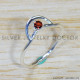 Garnet 925 Sterling Silver Ring (SJWR-1652)