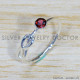 New Designer Jewelry Garnet Gemstone 925 Sterling Silver Ring SJWR-1655