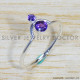 Amethyst 925 Sterling Silver Ring (SJWR-1656) Amethyst 925 Sterling Silver Ring (SJWR-1656)