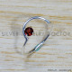 Garnet 925 Sterling Silver Ring (SJWR-1657) Garnet 925 Sterling Silver Ring (SJWR-1657)