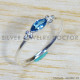 Blue Topaz 925 Sterling Silver Ring (SJWR-1658) Blue Topaz 925 Sterling Silver Ring (SJWR-1658)