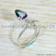 Mystic Topaz 925 Sterling Silver Ring (SJWR-1670) Mystic Topaz 925 Sterling Silver Ring (SJWR-1670)