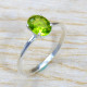 Peridot Gemstone Exclusive Jewelry 925 Sterling Silver Ring SJWR-1681