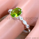 Peridot 925 Sterling Silver Ring (SJWR-1682) Peridot 925 Sterling Silver Ring (SJWR-1682)