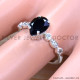 Black Onyx 925 Sterling Silver Ring (SJWR-1690)