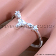925 Sterling Silver Ring (SJWR-1691)