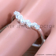 925 Sterling Silver Ring (SJWR-1692)