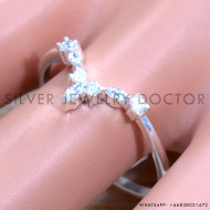925 Sterling Silver Ring (SJWR-1693) 925 Sterling Silver Ring (SJWR-1693)