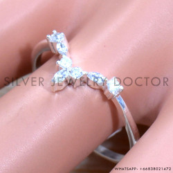 925 Sterling Silver Ring (SJWR-1693)