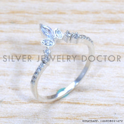 Zircon Gemstone Indian 925 Sterling Silver Jewelry Rings SJWR-1695