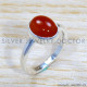 Carnelian 925 Sterling Silver Ring (SJWR-1701) Carnelian 925 Sterling Silver Ring (SJWR-1701)