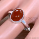 Carnelian 925 Sterling Silver Ring (SJWR-1701) Carnelian 925 Sterling Silver Ring (SJWR-1701)
