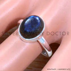 Labradorite 925 Sterling Silver Ring (SJWR-1706)