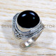 Black Onyx 925 Sterling Silver Ring (SJWR-1737)