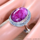 Ruby 925 Sterling Silver Ring (SJWR-1749)