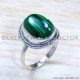 Malachite 925 Sterling Silver Ring (SJWR-1752)