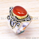 Carnelian 925 Sterling Silver Ring (SJWR-176) Carnelian 925 Sterling Silver Ring (SJWR-176)
