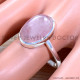Rose Quartz 925 Sterling Silver Ring (SJWR-1774)