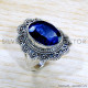 Sapphire 925 Sterling Silver Ring (SJWR-1783)